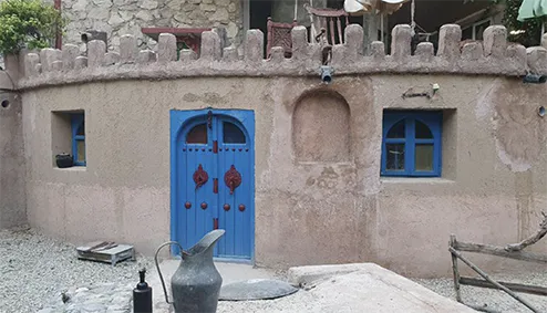 اقامتگاه سنتی رودافشان - واحد آسمان آبی